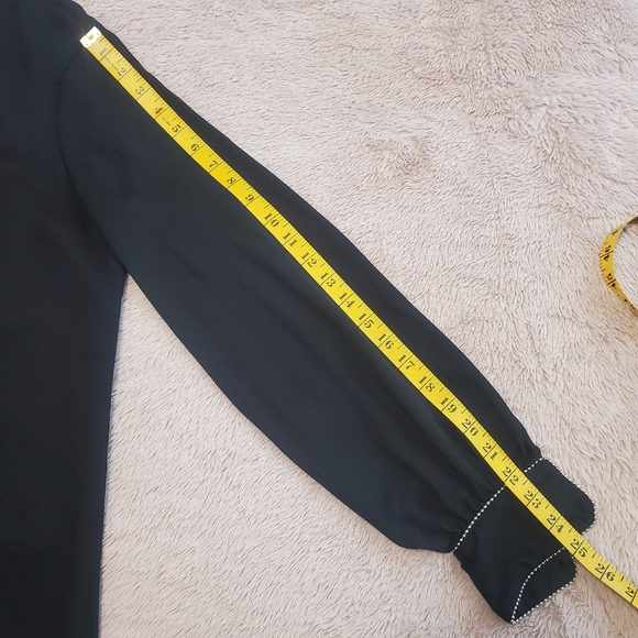 ANTHROPOLOGY Avec Les Filles Black Mini Dress - Picture 11 of 16